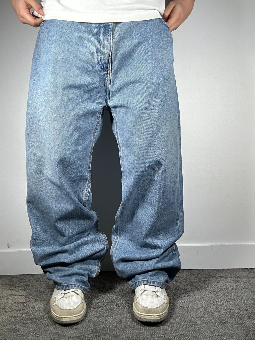 Jean Carhartt bleu coupe baggy